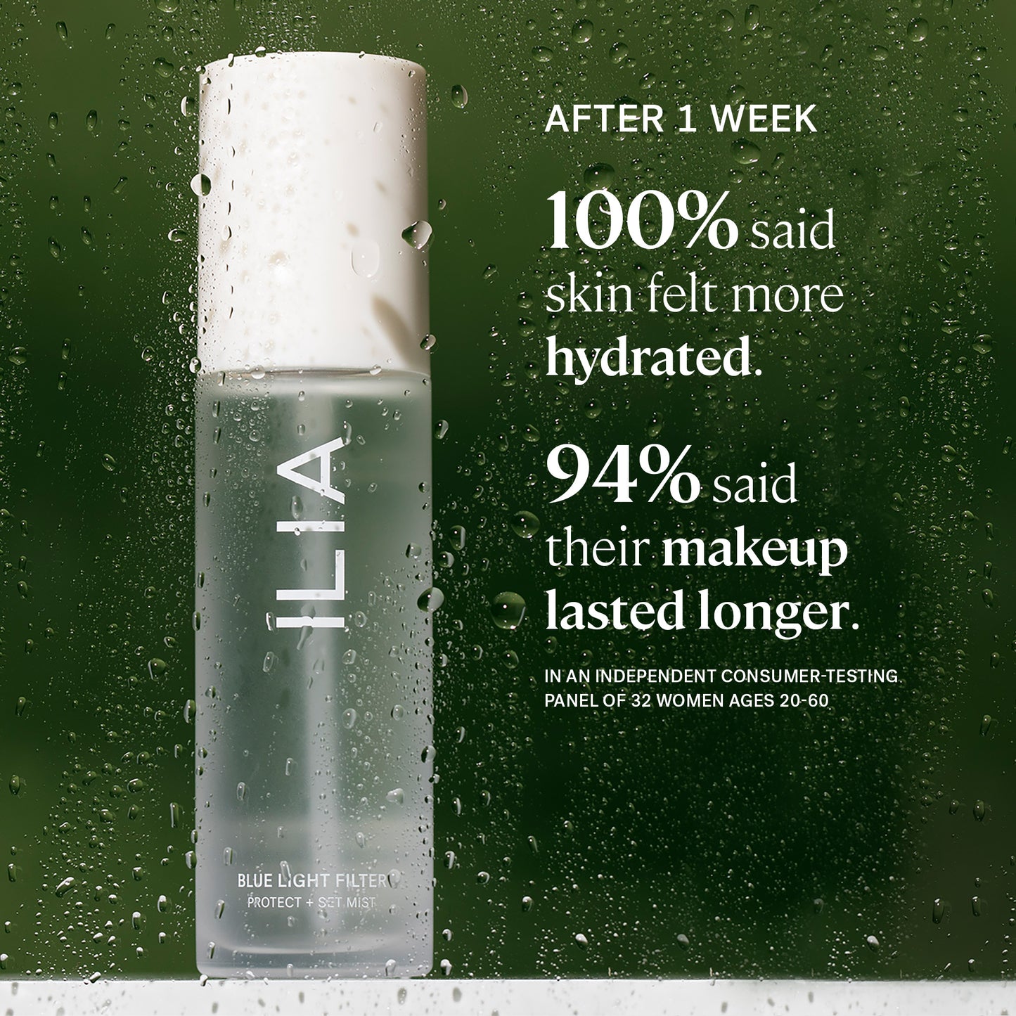 ILIA BLUE LIGHT MIST | HYDRATERENDE GEZICHTSSPRAY