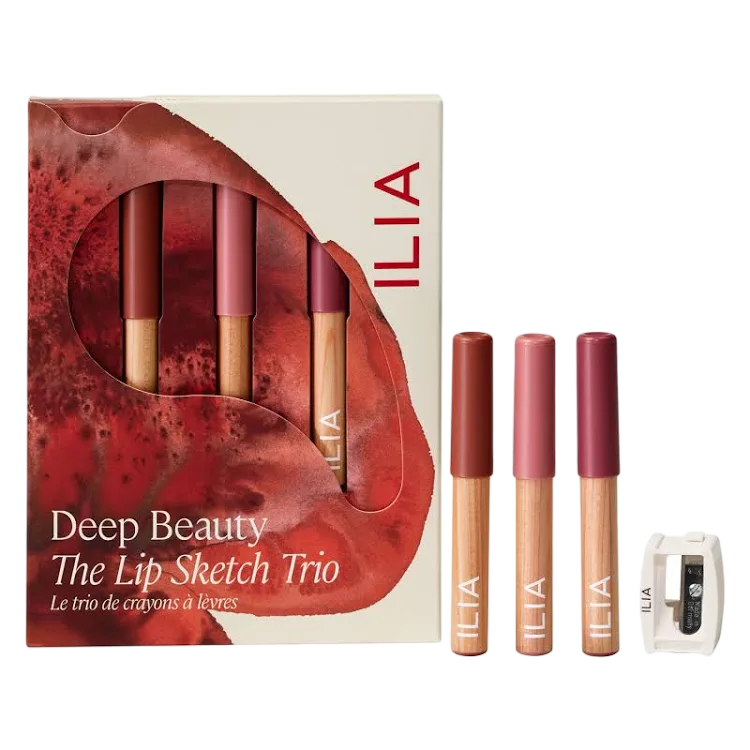 ILIA DEEP BEAUTY THE LIP SKETCH TRIO