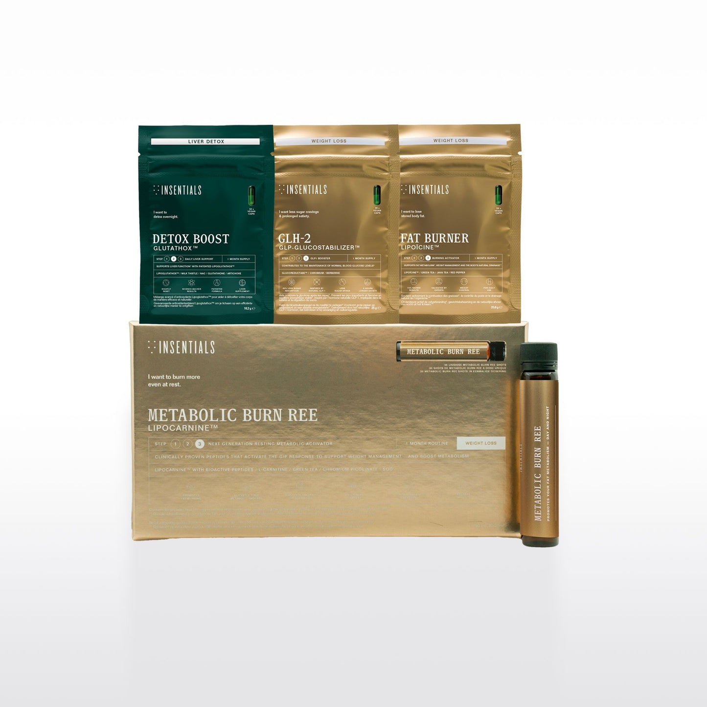 Insentials METABOLIC GLH-2 REE PACK