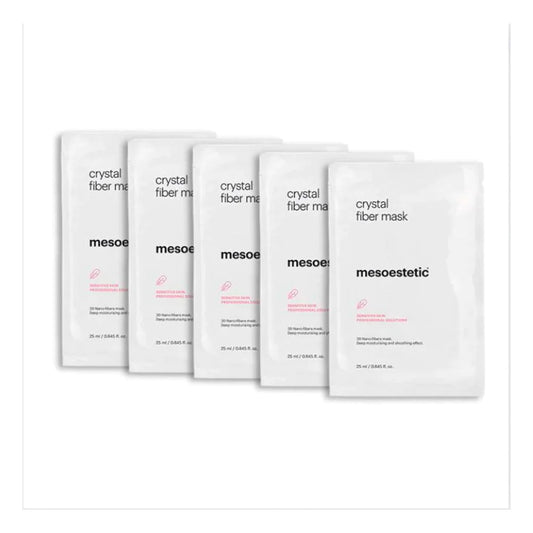 MESOESTETIC - Crystal fiber Mask 5 stuks